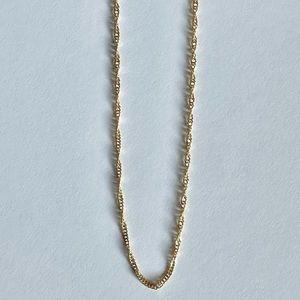 Jordan Road Margeaux Necklace, 18k Gold Plated Brass